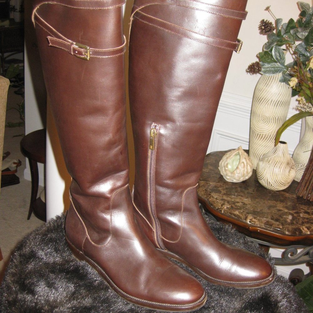 FRATELLI ROSETTI Leather Riding Boot! - Picture 1 of 10